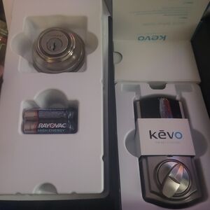 Kevo Smart Lock in Silver